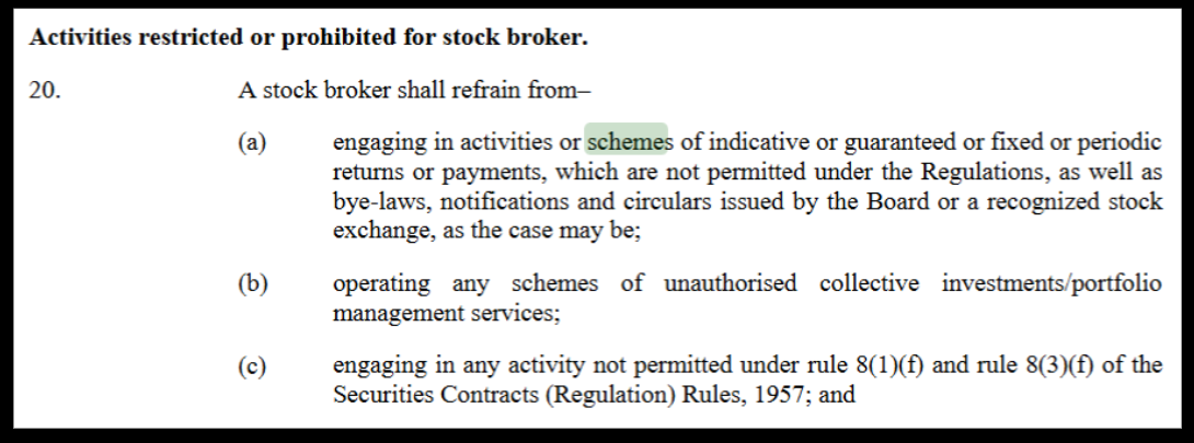 SEBI (Stock Brokers) Regulations