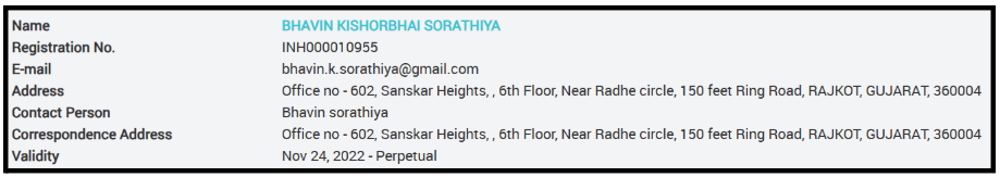 Bhavin Kishorbhai Sorathiya Research Analyst