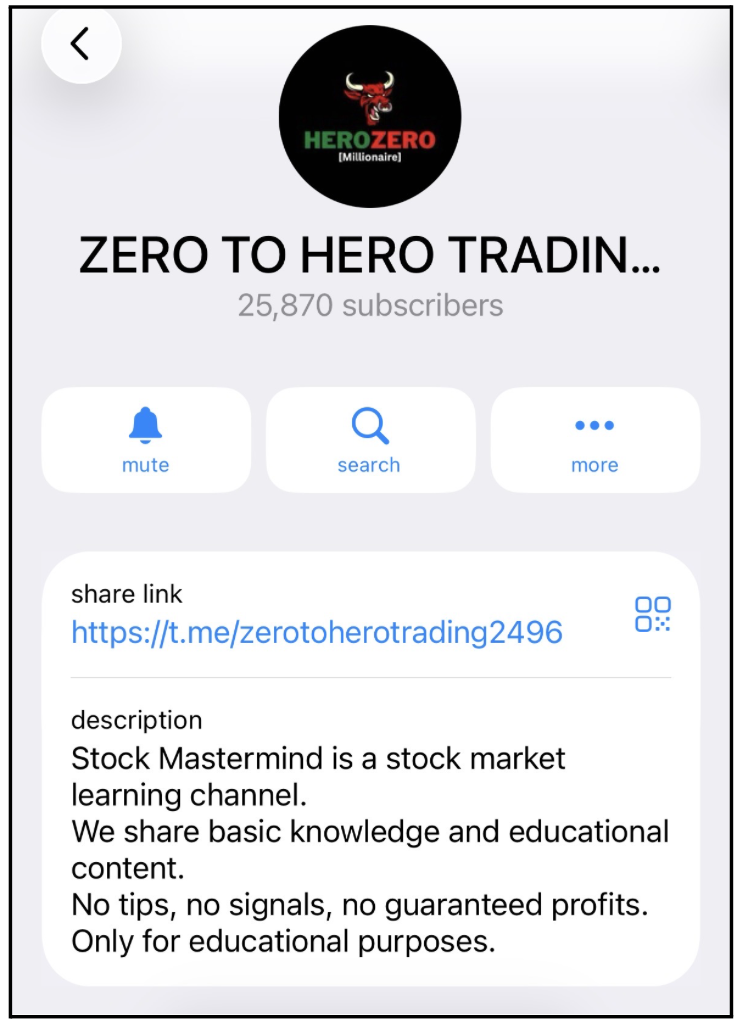 zero to hero telegram channel