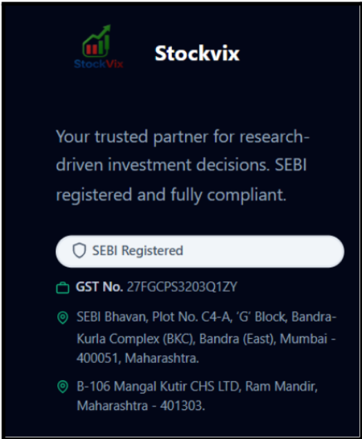 StockVix SEBI