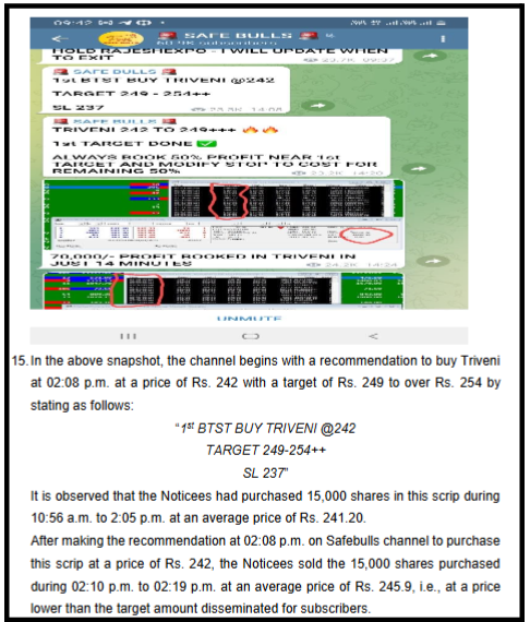 Common Violations by Telegram Stock Tip Channels