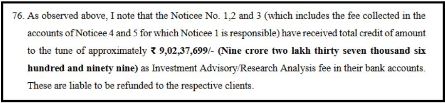 SEBI Actions Against Unregistered Telegram Channel Scams case
