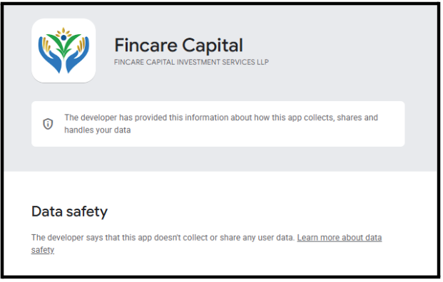 Fincare Capital red flags