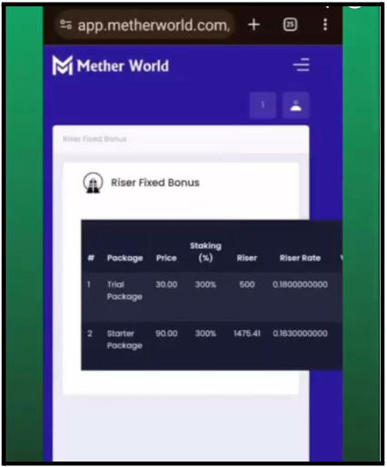 Riser Coin Modus Operandi