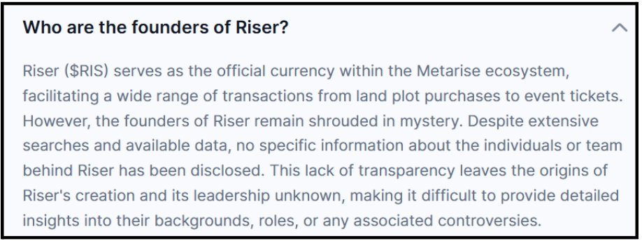 Riser Coin fake or not