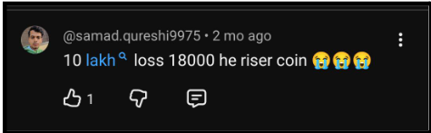 Riser Coin User Complaints