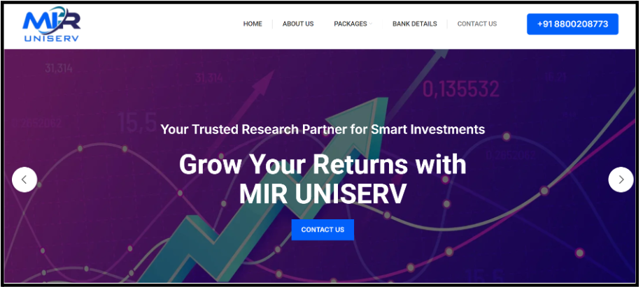 Mir Uniserv Research Analyst Review