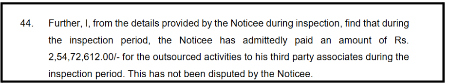 ₹2.54 Crore penalty