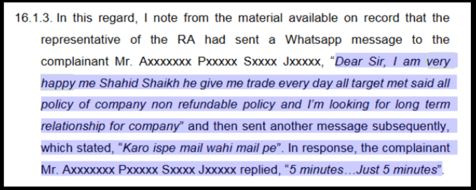 Supreme Investrade complaints