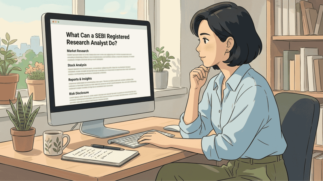 What Can a SEBI Registered Research Analyst Do