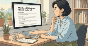 What Can a SEBI Registered Research Analyst Do