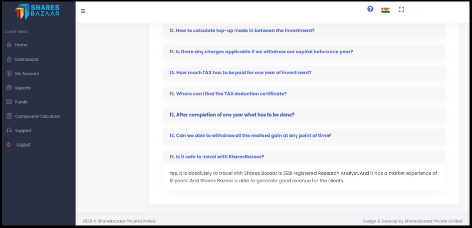 shares bazaar faqs