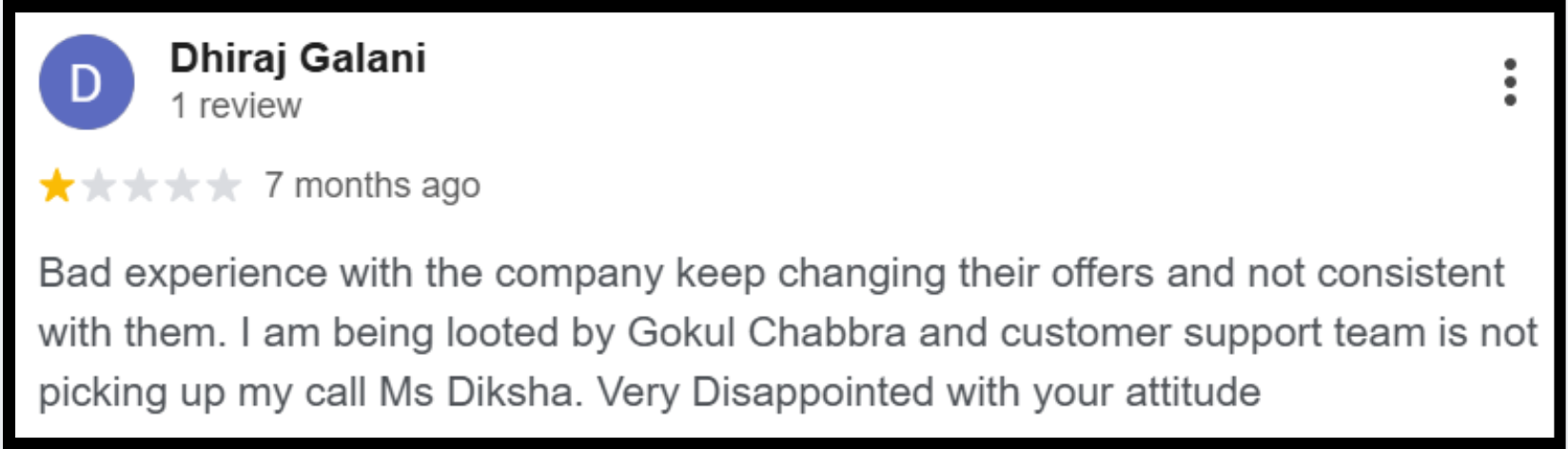 dil se trader google reviews