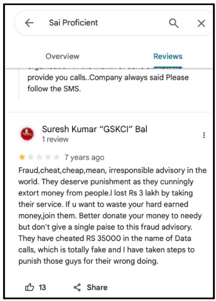 Meeshika Vishwakarma User Reviews
