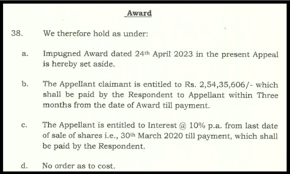 motilal oswal award