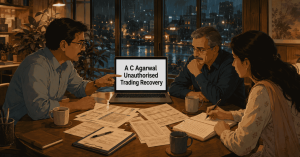 A C Agarwal Unauthorised Trading Recovery