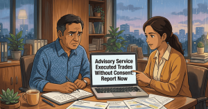 Advisory Service Executed Trades Without Consent