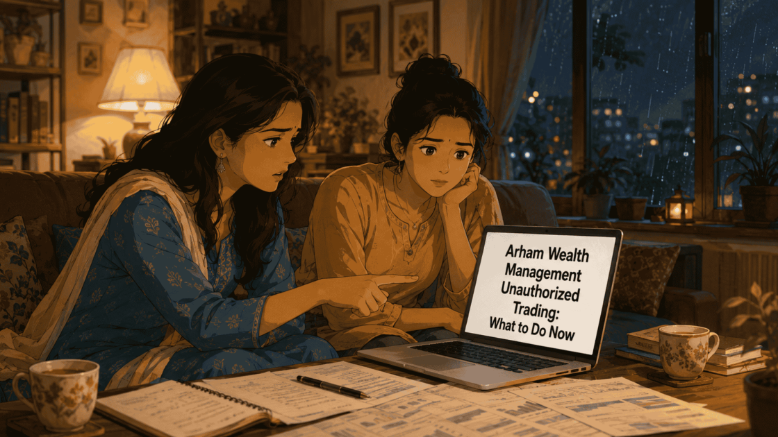 Arham Wealth Management Unauthorized Trading