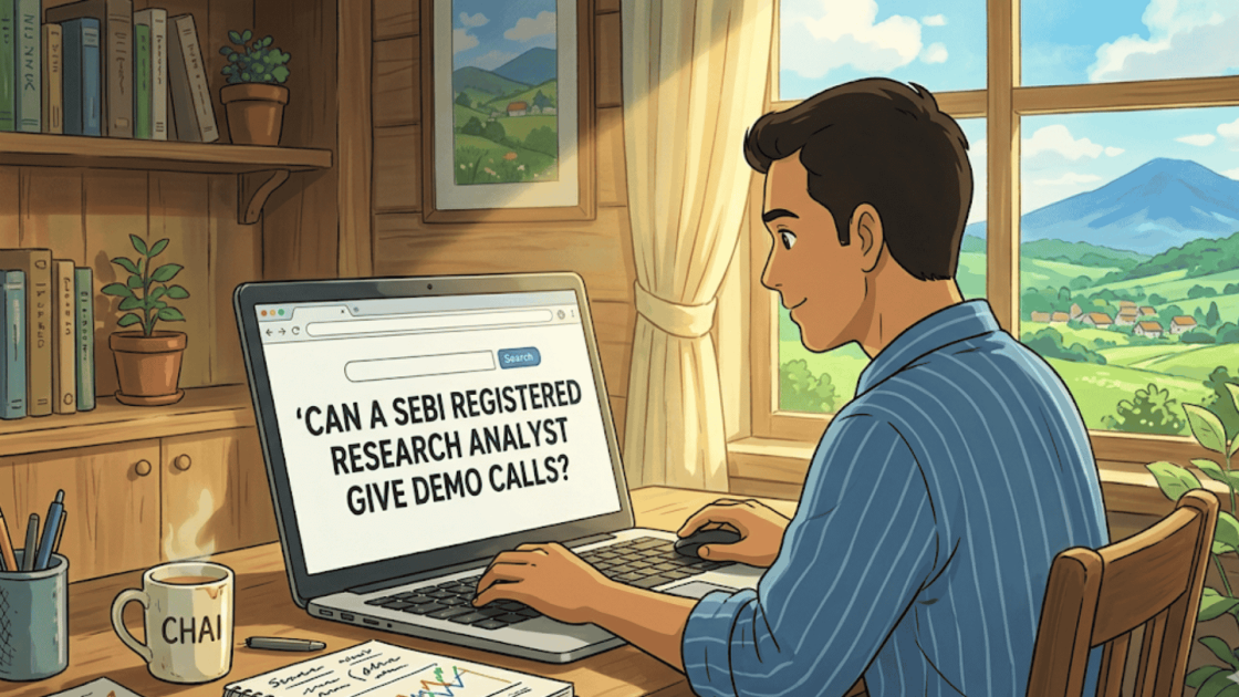 Can a SEBI Registered Research Analyst Give Demo Calls