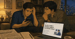 Complaint Against Stock Broker