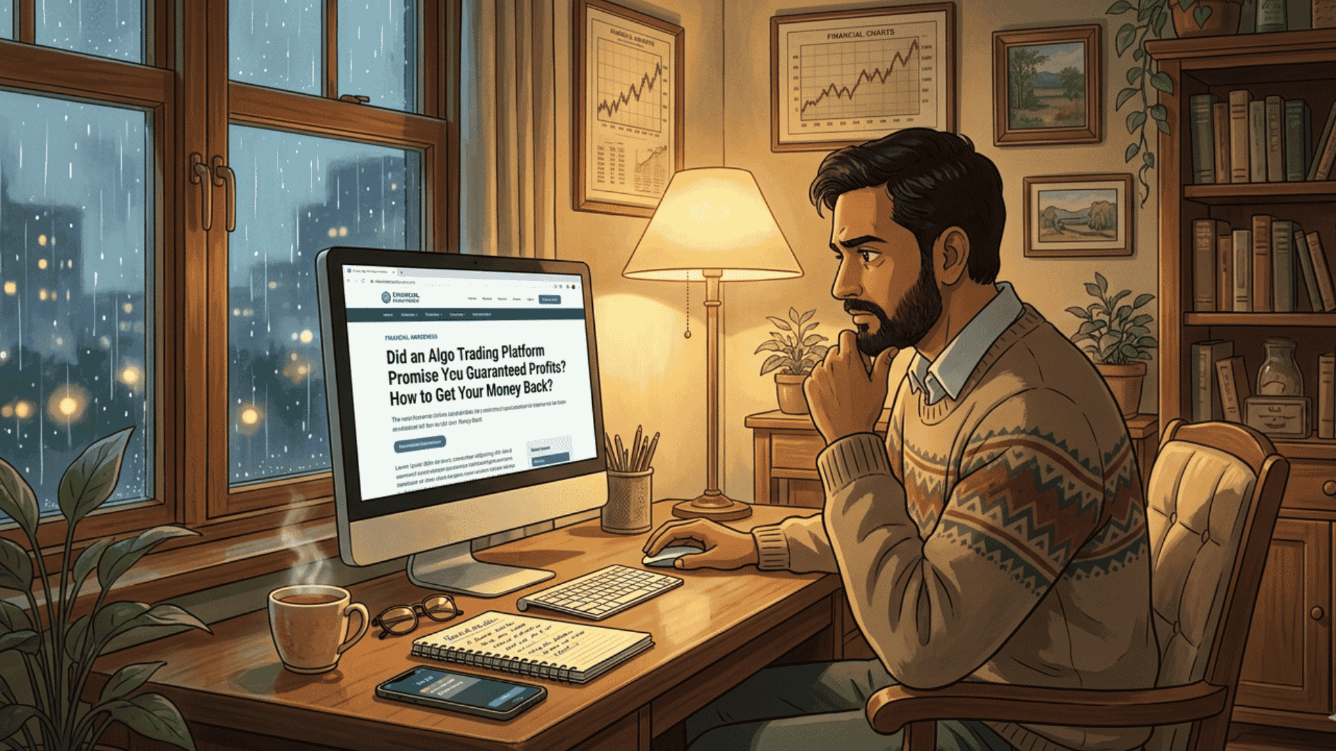 Did an Algo Trading Platform Promise You Guaranteed Profits