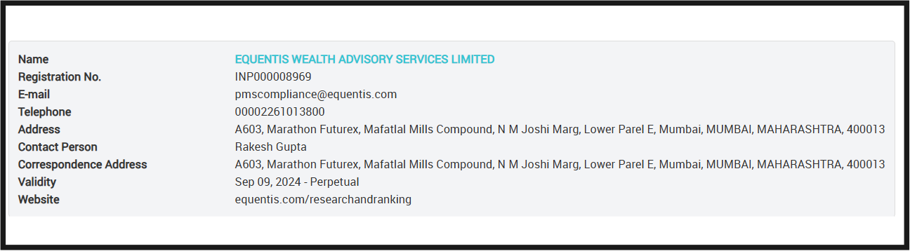 Equentis PMS Review