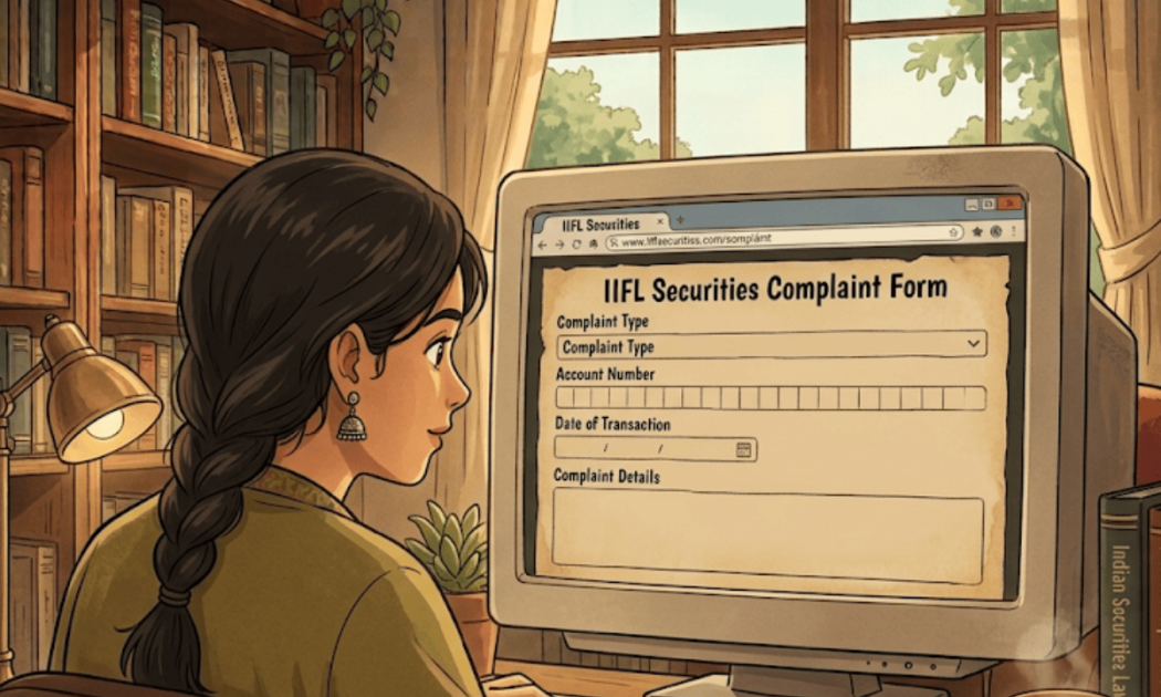 IIFL Securities Complaint Form