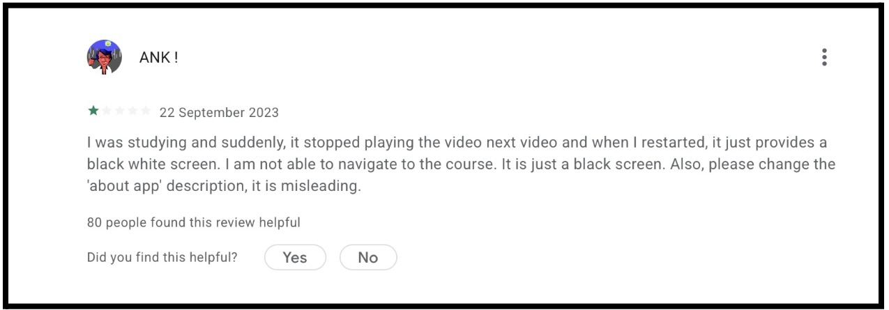 Mayank Raj user review