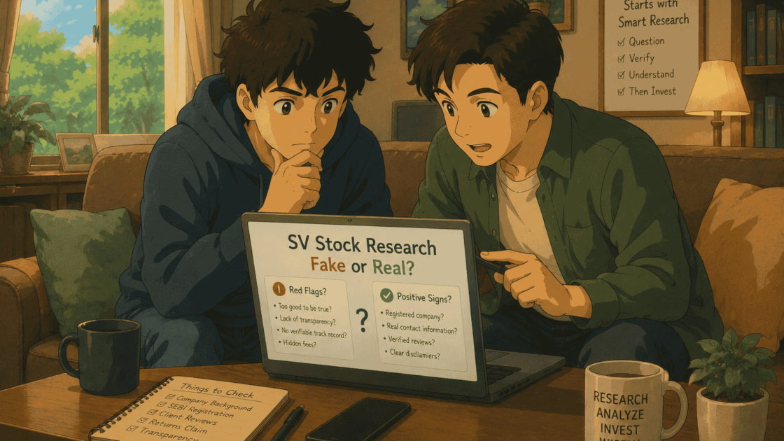 SV Stock Research Fake or Real