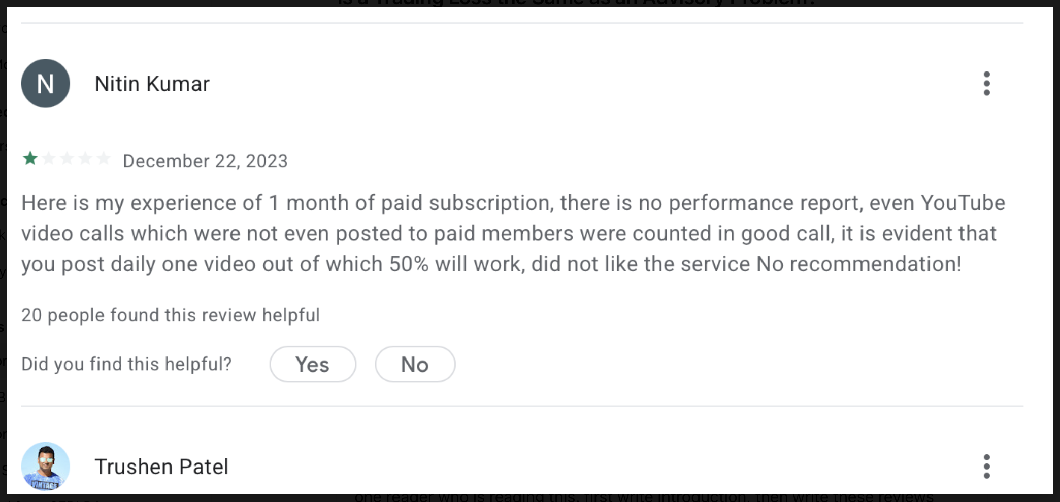vibhor varshney paid advisory review