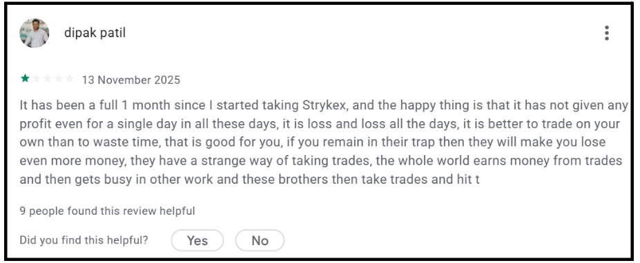 strykex algo user reviews