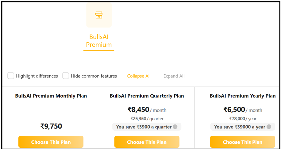 bulls ai subscription 