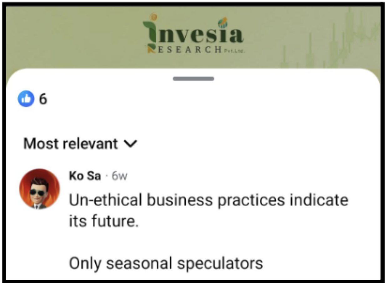 Invesia Research reviews