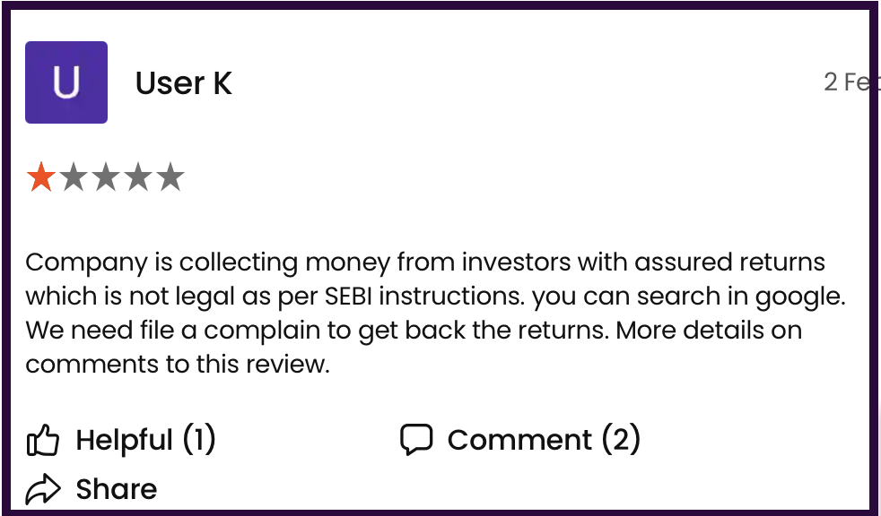 shares bazar user reviews 