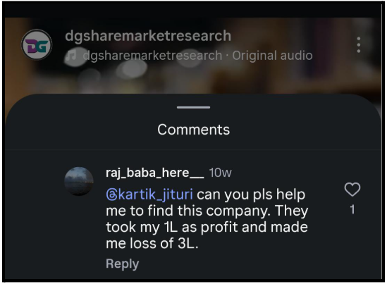 dg share market research reviews 