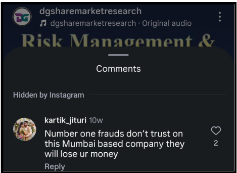 dg share market research pvt ltd reviews 