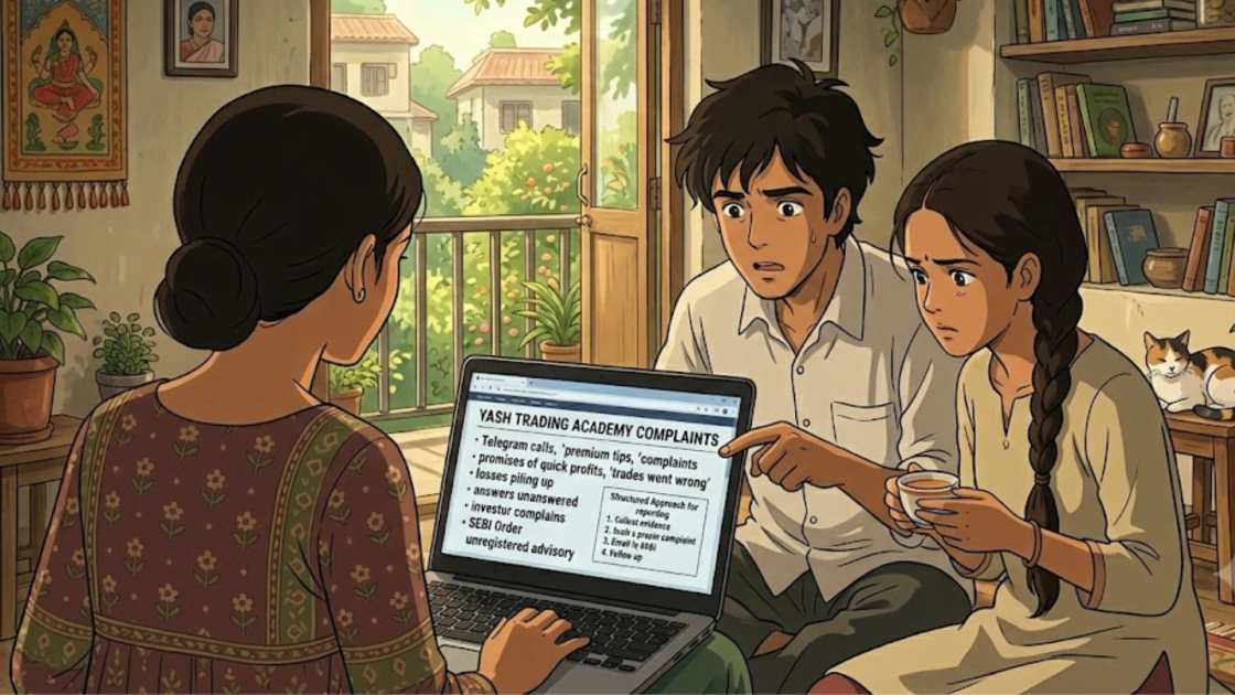 Yash Trading Academy Complaints