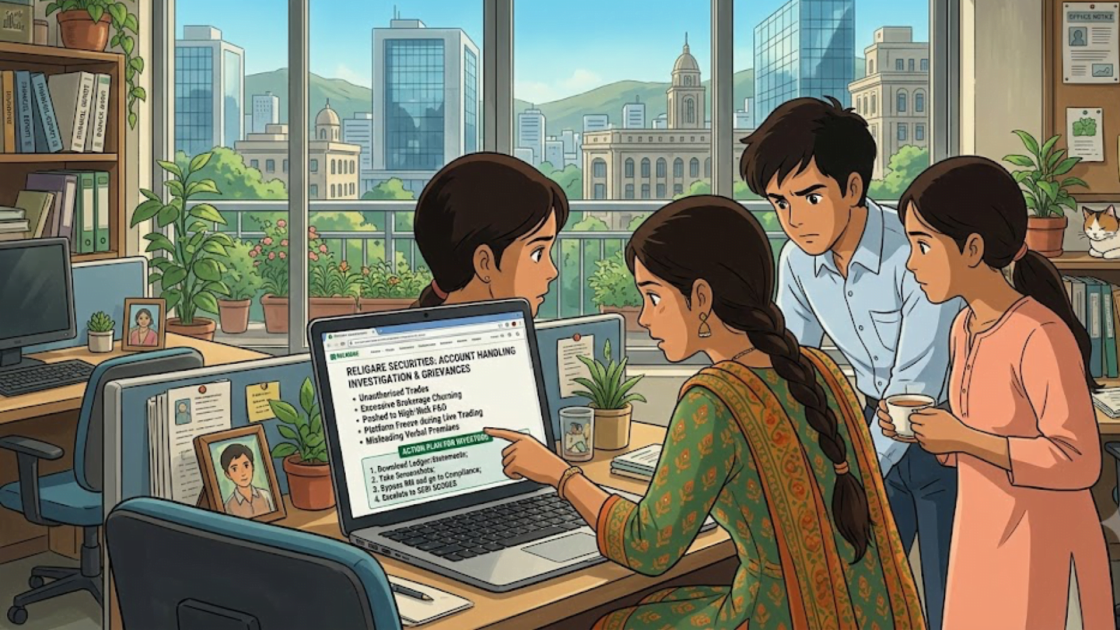 Religare Securities Account Handling