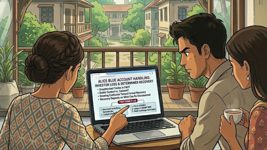 Alice Blue Account Handling
