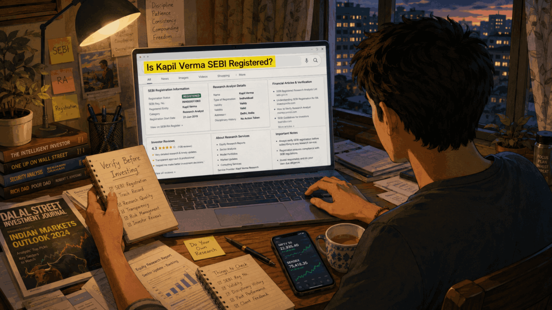 kapil verma sebi registered