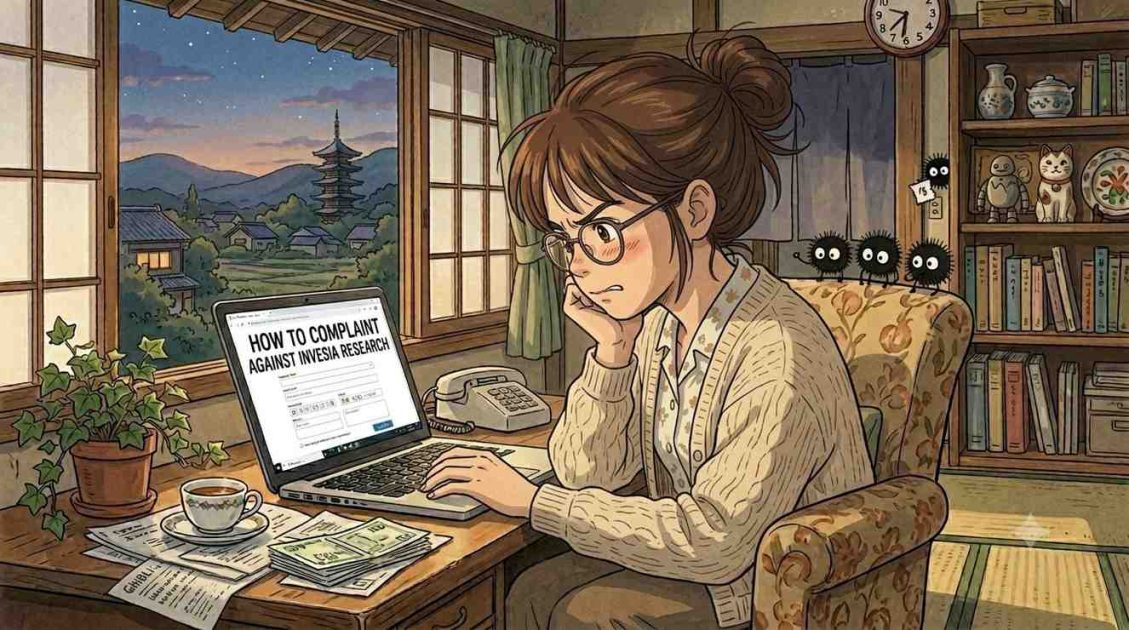 how to complaint against invesia research