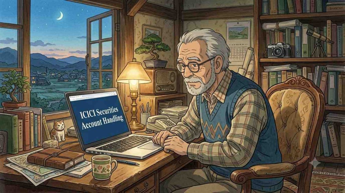 icici securities account handling