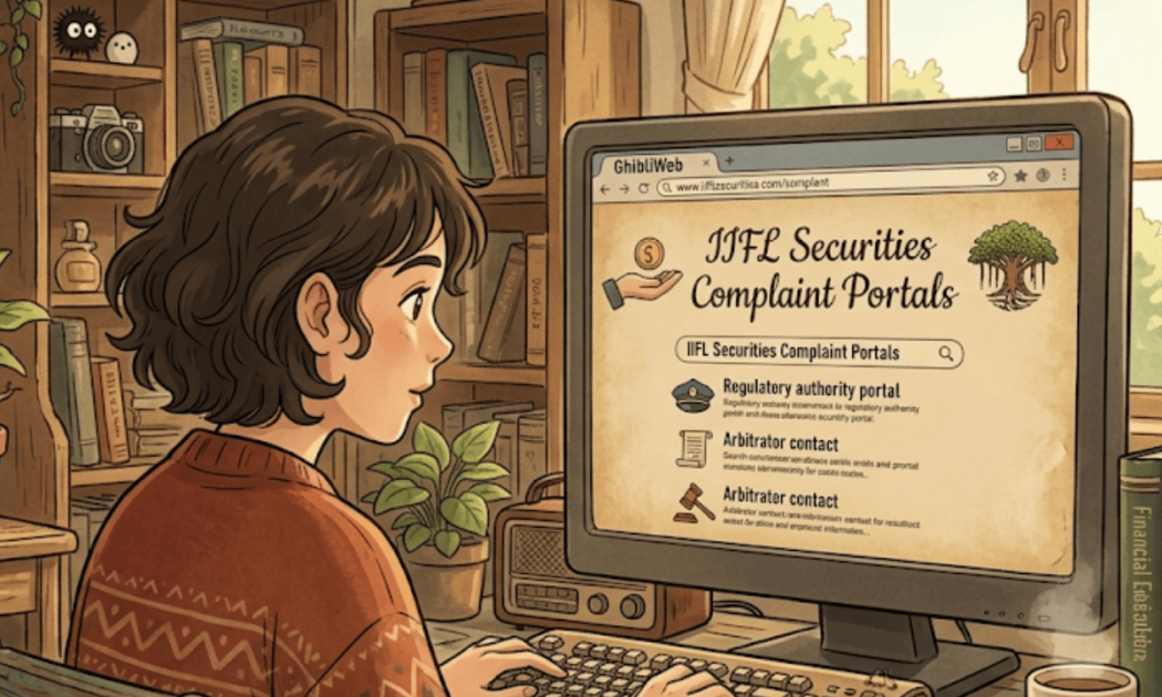 iifl securities complaint portals