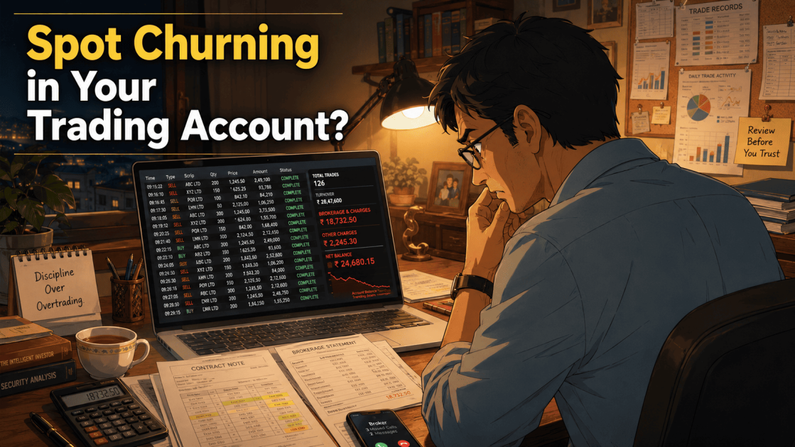 spot churning in your trading account