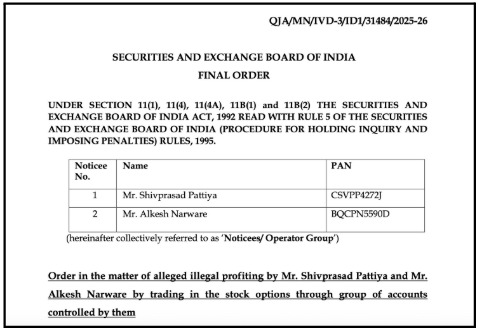 SEBI Order Against Algo Trading Platform on Guaranteed Claims