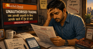 मोतीलाल ओसवाल unauthorised trading