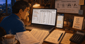 unauthorised trading by stockbroker