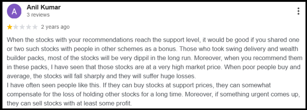 AAA profit analytics google review