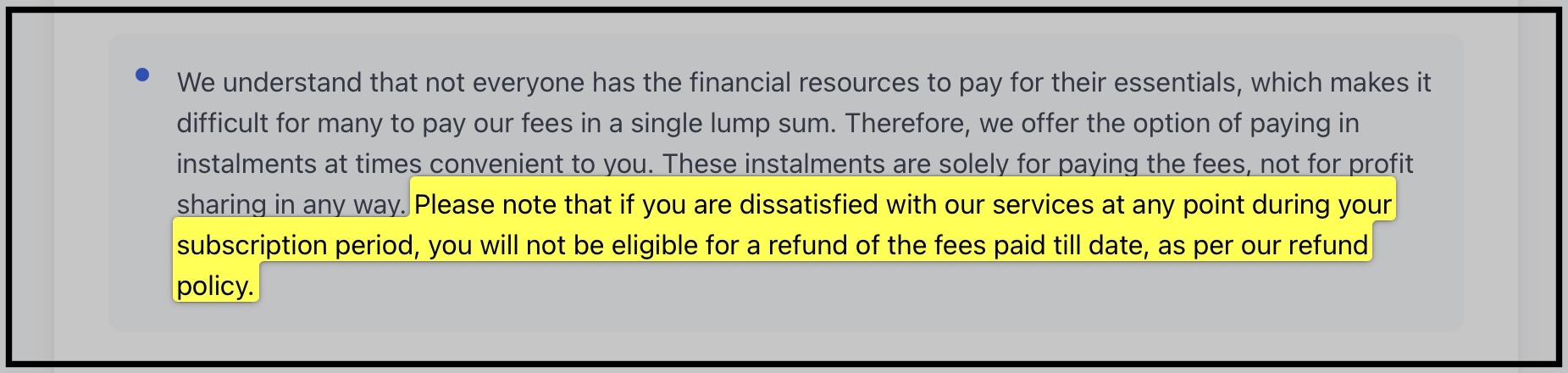 BullStockIndia Refund Policy BullStockIndia Refund Policy