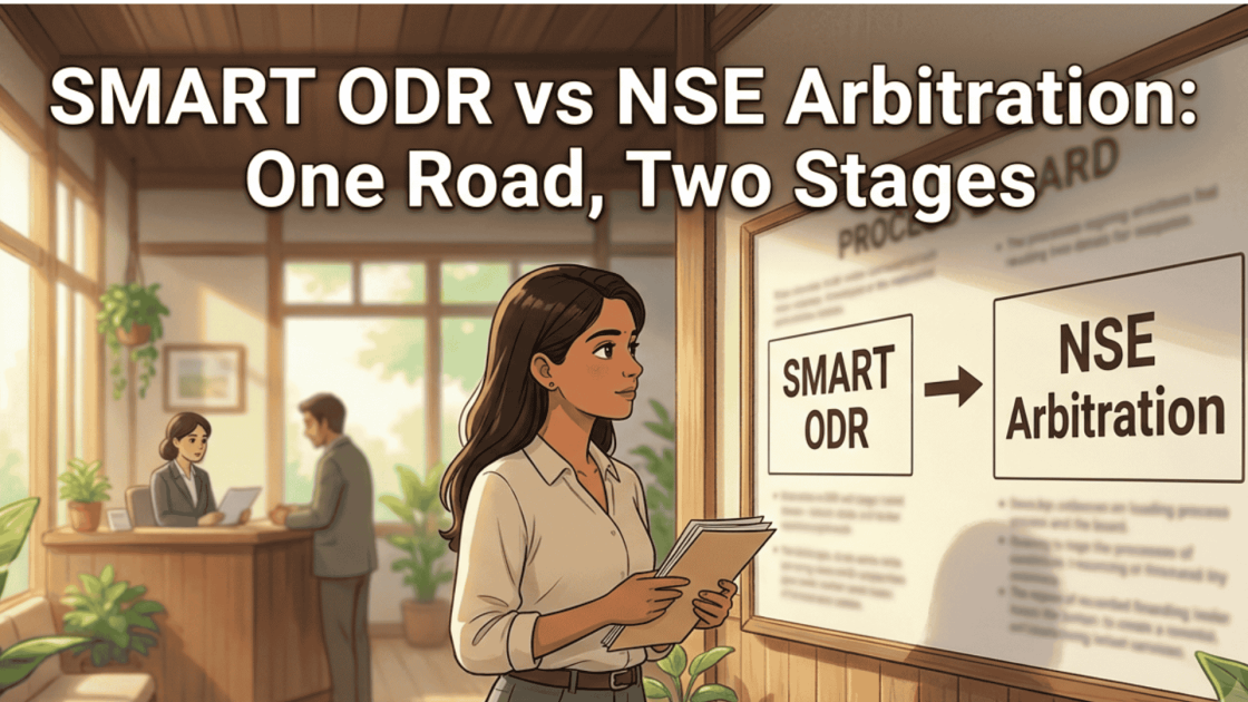 SMART ODR vs NSE Arbitration